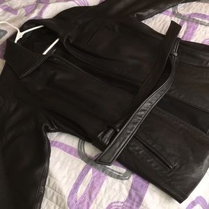 Mandee Black Leather Jacket